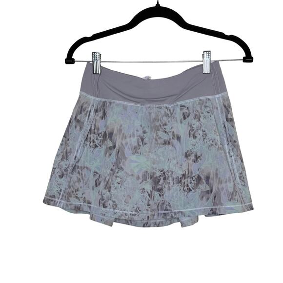 Lululemon Women’s 2 Pace Rival LUXTREME Skort Mauve Gray Running Tennis $78 - Picture 4 of 8